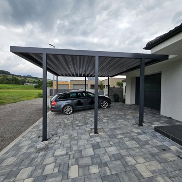 Inspirace Carport ARTOSI – auvent pour les voitures en aluminium
